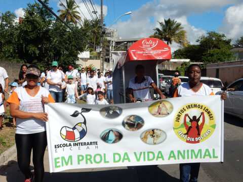 HOMENAGEM AOS PAIS (Caminhada em Prol da vida Animal)